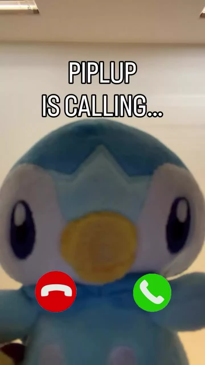 Piplup dzwoni! Trzeba odebrać #pokemontiktok #pokemonstuff #pokemon #pokemonmeme 