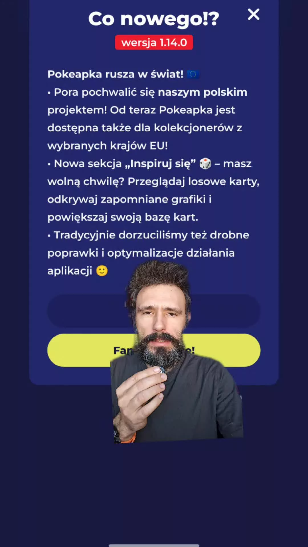 @pokeapka caly czas się rozwija i nowa wersja przynosi wiele nowości i zmian! Kibicuje pokeapce od wielu miesięcy i bardzo podoba mi się rozwiń całej aplikacji! Zachęcam do przetestowania bo sam z niej korzystam a ostatnie zmiany sprawiają że aplikacja jest tylko lepsze i rynek europejski stoi przed nią otworem! #pokeapka #pokemoncollection #pokemonstuff #pokemontiktok 